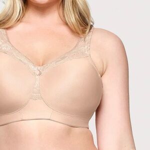 Glamorize MagicLift seamless Support  bra- new no tags 34G